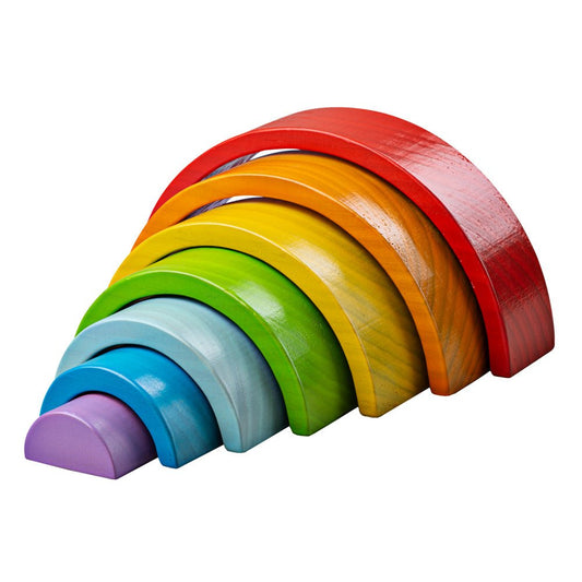 Small Stacking Rainbow Toy - Toby Tiger