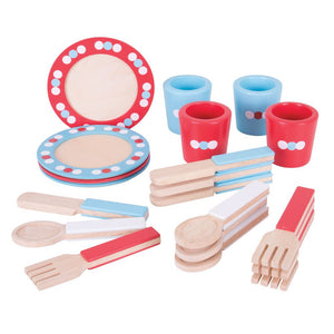 Dinner Service (20 Pce) - Toby Tiger