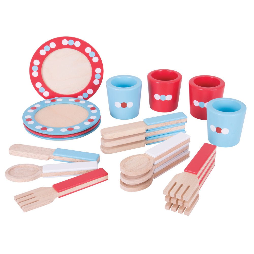 Dinner Service (20 Pce) - Toby Tiger