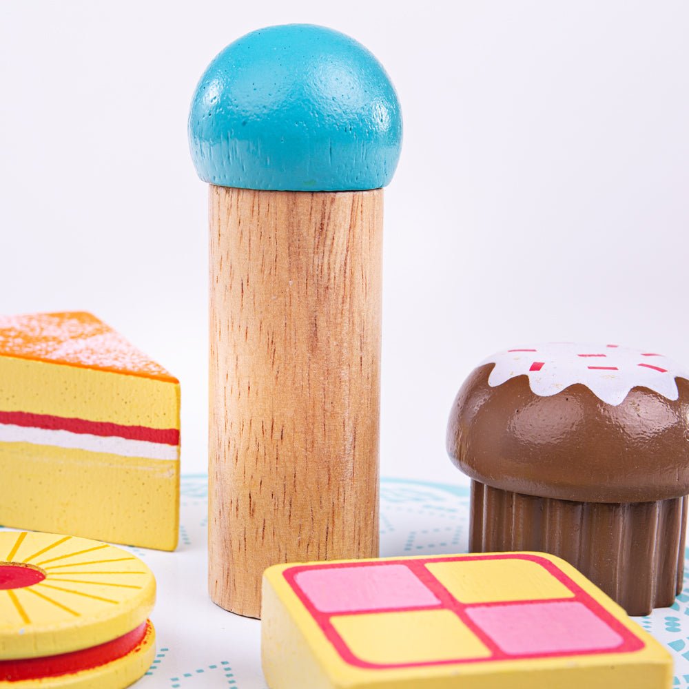 Cake Stand With Cakes - Toby Tiger