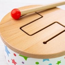Load image into Gallery viewer, Wooden Drum - Toby Tiger
