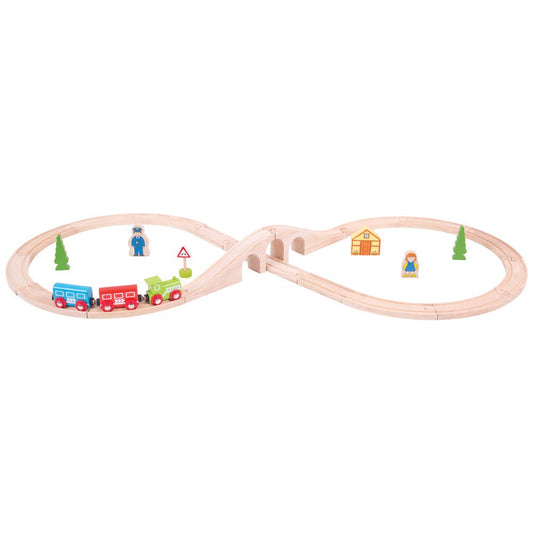 Figure of Eight Train Set - Toby Tiger