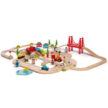 Load image into Gallery viewer, Road &amp; Rail Train Set - Toby Tiger
