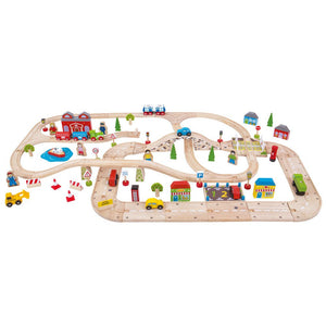 City Road and Railway Set - Toby Tiger