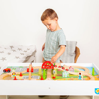 Train Set & Table - Toby Tiger