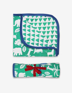 Organic Green Jungle Blanket - Toby Tiger