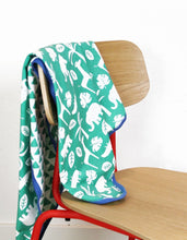 Load image into Gallery viewer, Organic Green Jungle Blanket - Toby Tiger
