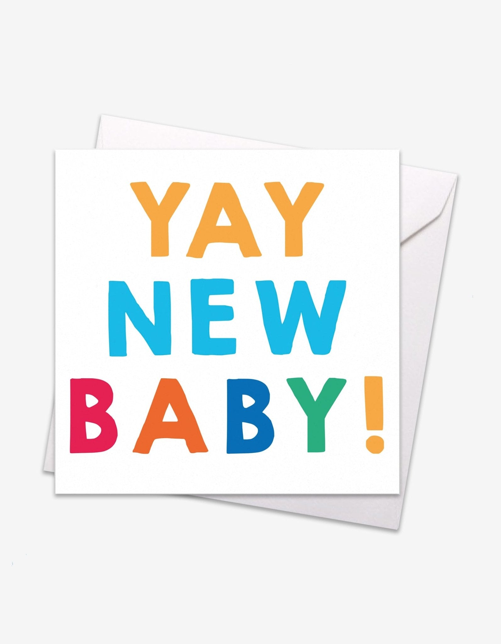 YAY! New Baby Card - Toby Tiger