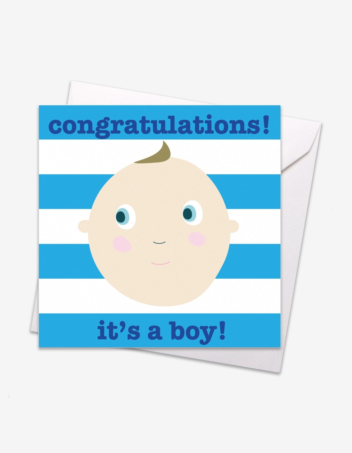 It's a Boy Baby Card - Toby Tiger