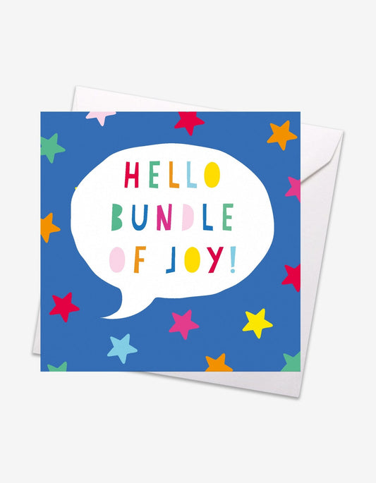 Bundle of Joy Speech Bubble Card - Toby Tiger