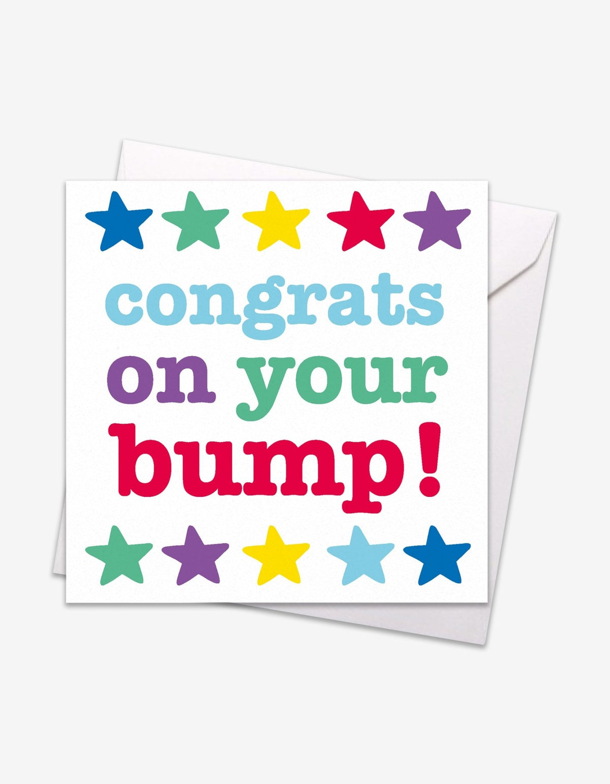Congrats on Your Bump Card - Toby Tiger UK