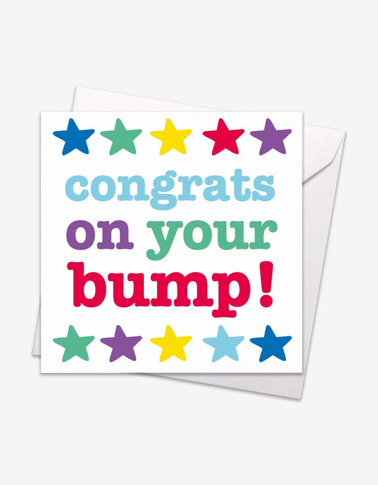 Congrats on Your Bump Card - Toby Tiger UK