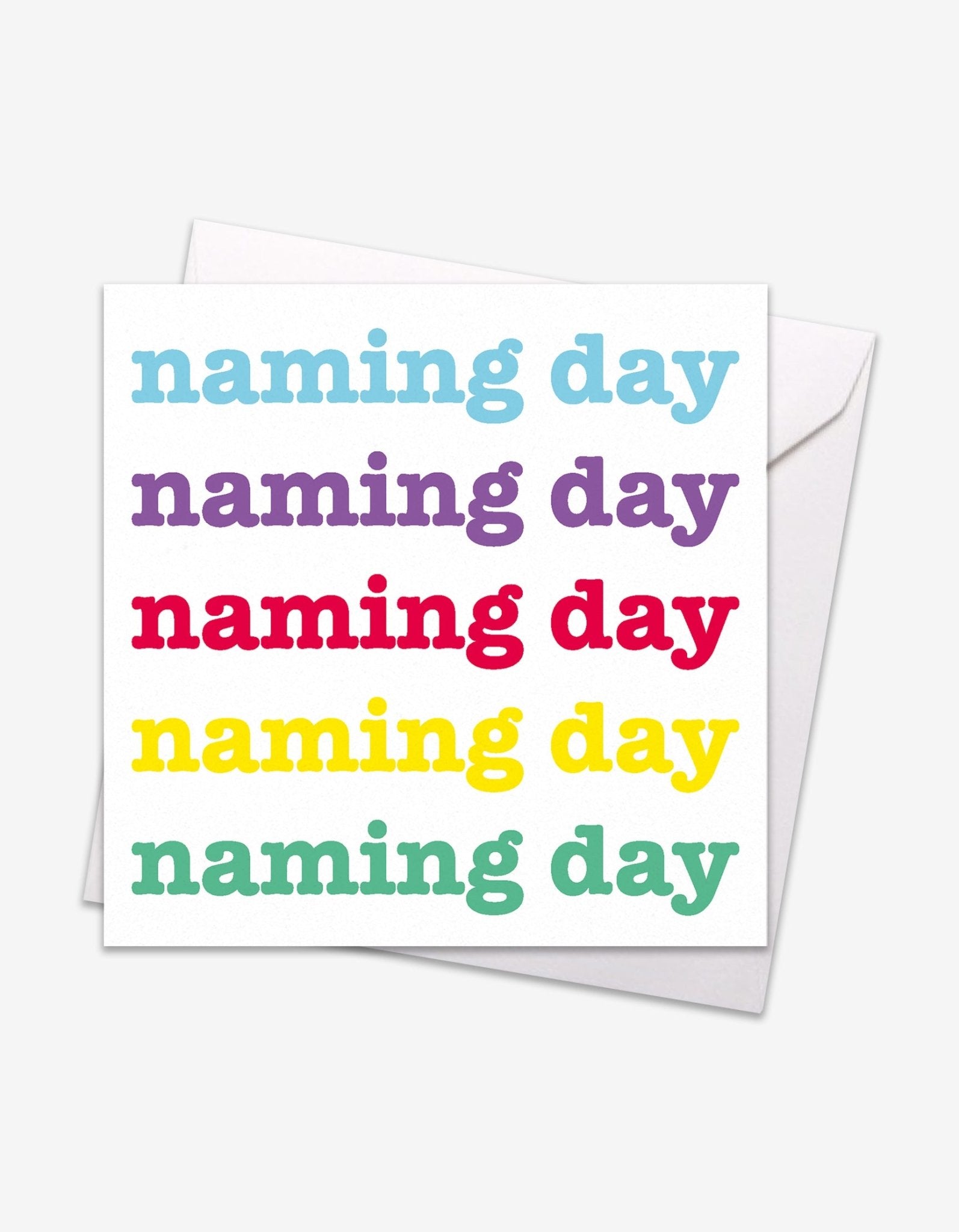 Naming Day Card