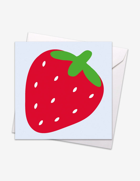 Strawberry Card - Toby Tiger