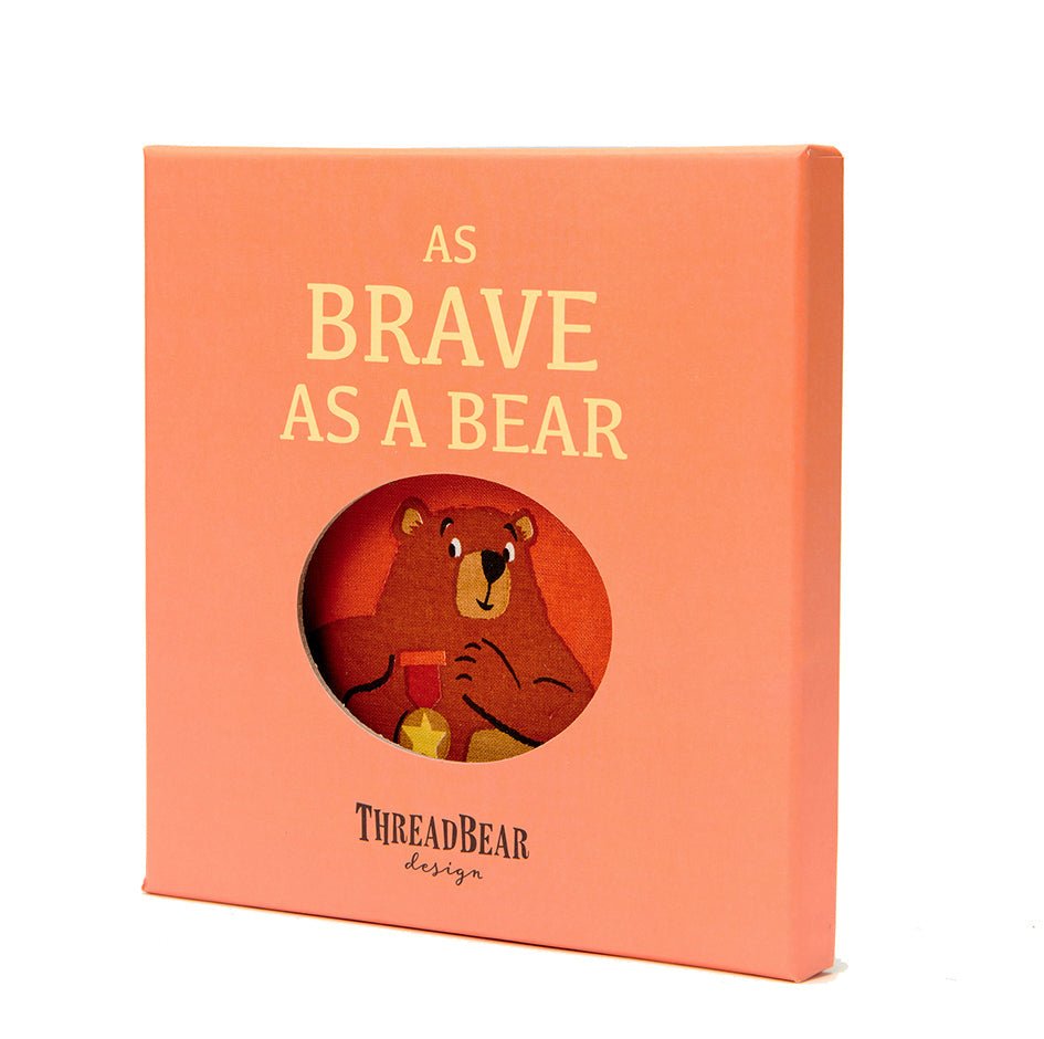 Brave as a Bear Toy & Book Bundle - Toby Tiger