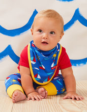 Load image into Gallery viewer, Organic Boat Print Dribble Bib
