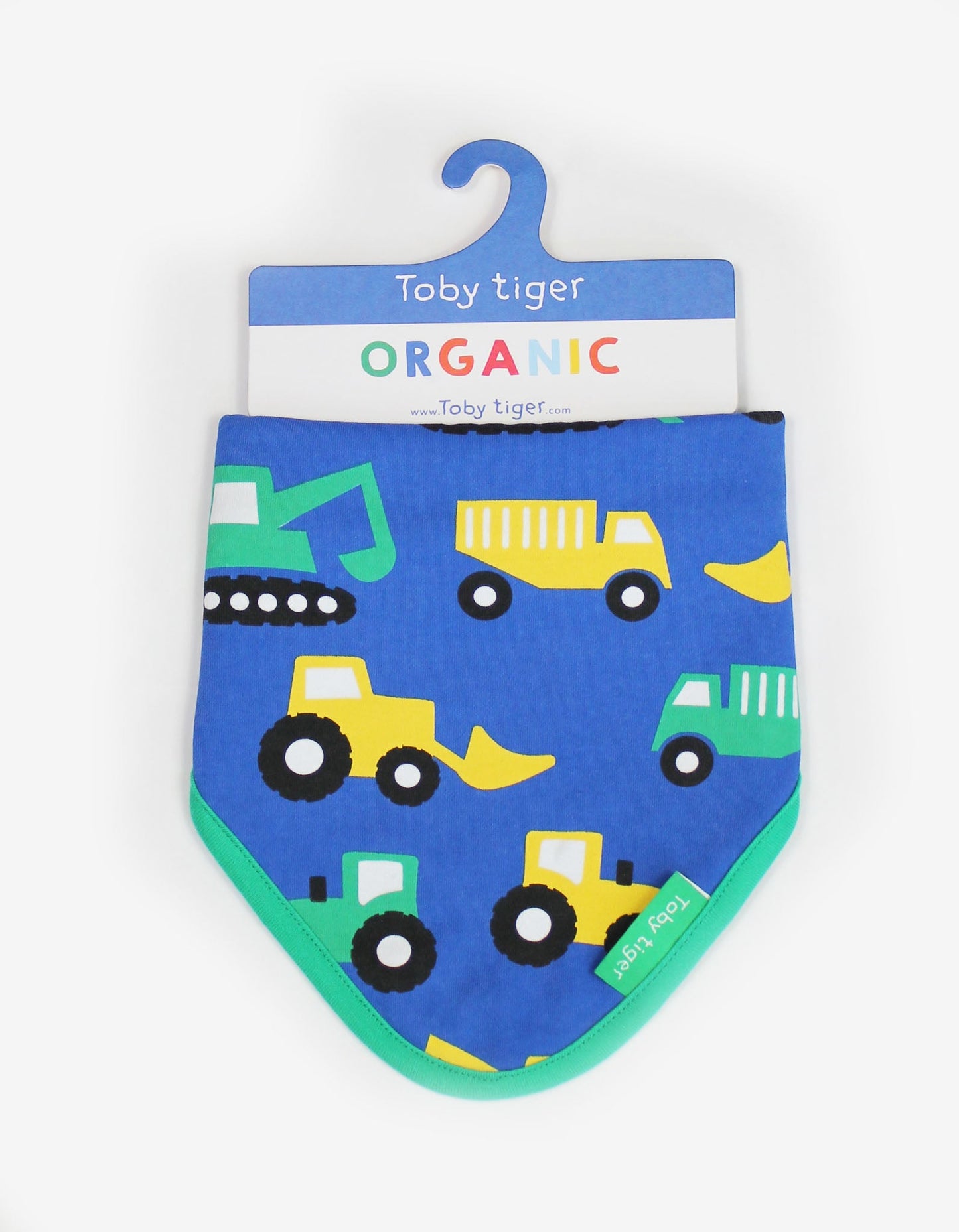 Organic Digger Print Dribble Bib
