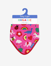 Load image into Gallery viewer, Organic Magical Mix-Up Print Dribble Bib - Toby Tiger

