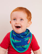 Load image into Gallery viewer, Organic Crocodile Print Dribble Bib
