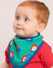 Load image into Gallery viewer, Organic Snail Print Dribble Bib - Toby Tiger

