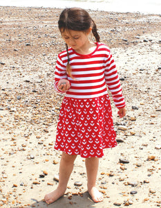 Organic Tulip Twirl Dress - Toby Tiger