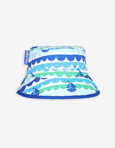 Boat Reversible Sun Hat - Toby Tiger