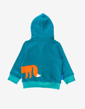 Load image into Gallery viewer, Organic Fox Applique Hoodie - Toby Tiger
