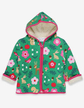 Load image into Gallery viewer, Organic Forest Adventure Fleece Applique Hoodie - Toby Tiger

