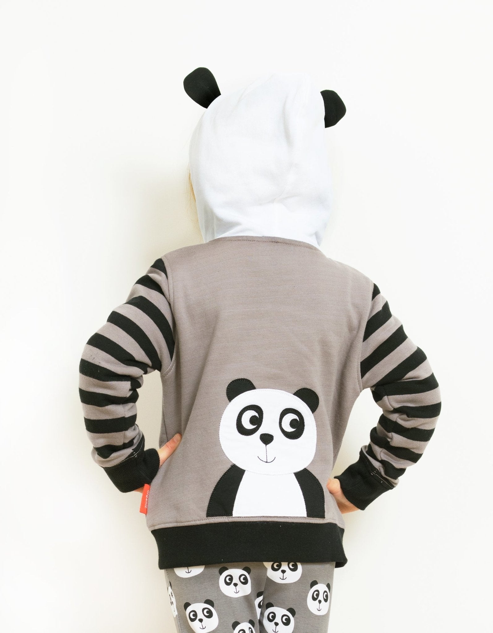 Organic Panda Hoodie - Toby Tiger