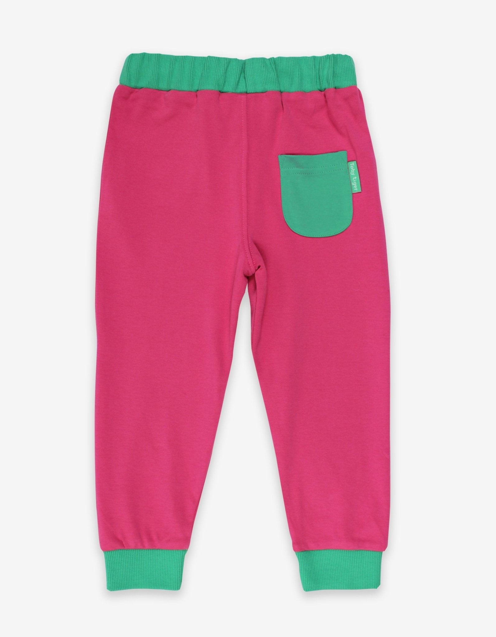 Organic Pink Joggers - Toby Tiger