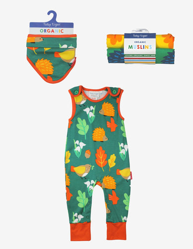 Organic Autumn Baby Bundle - Toby Tiger