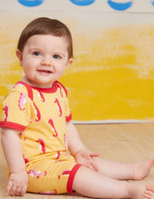 Load image into Gallery viewer, Organic Seahorse Print Romper - Toby Tiger
