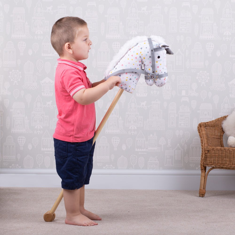 Patterned Hobby Horse - Toby Tiger