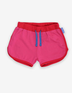 Organic Pink Running Shorts - Toby Tiger