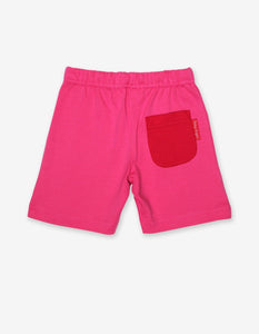 Organic Pink Shorts - Toby Tiger