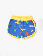 Load image into Gallery viewer, Organic Sealife Print Running Shorts - Toby Tiger

