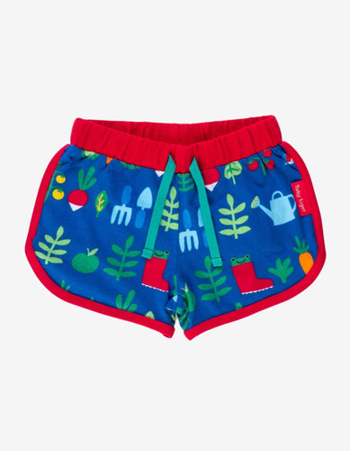 Organic Vegetable Garden Print Running Shorts - Toby Tiger