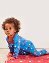 Load image into Gallery viewer, Organic Woodland Print Babygrow - Toby Tiger
