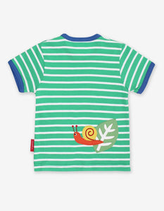 Organic Beetle Applique T-Shirt