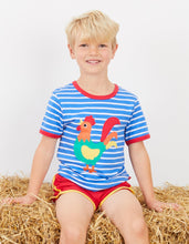 Load image into Gallery viewer, Organic Cockerel Applique T-Shirt
