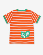 Load image into Gallery viewer, Organic Grasshopper Applique T-Shirt - Toby Tiger
