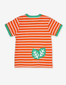 Organic Grasshopper Applique T-Shirt - Toby Tiger