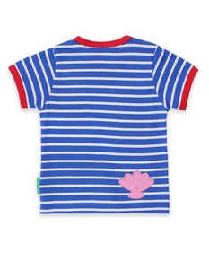Organic Seahorse Applique T-Shirt - Toby Tiger