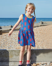 Load image into Gallery viewer, Organic Lobster Print Summer Dress - Toby Tiger
