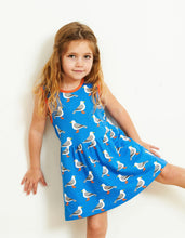Load image into Gallery viewer, Organic Seagull Print Summer Dress - Toby Tiger
