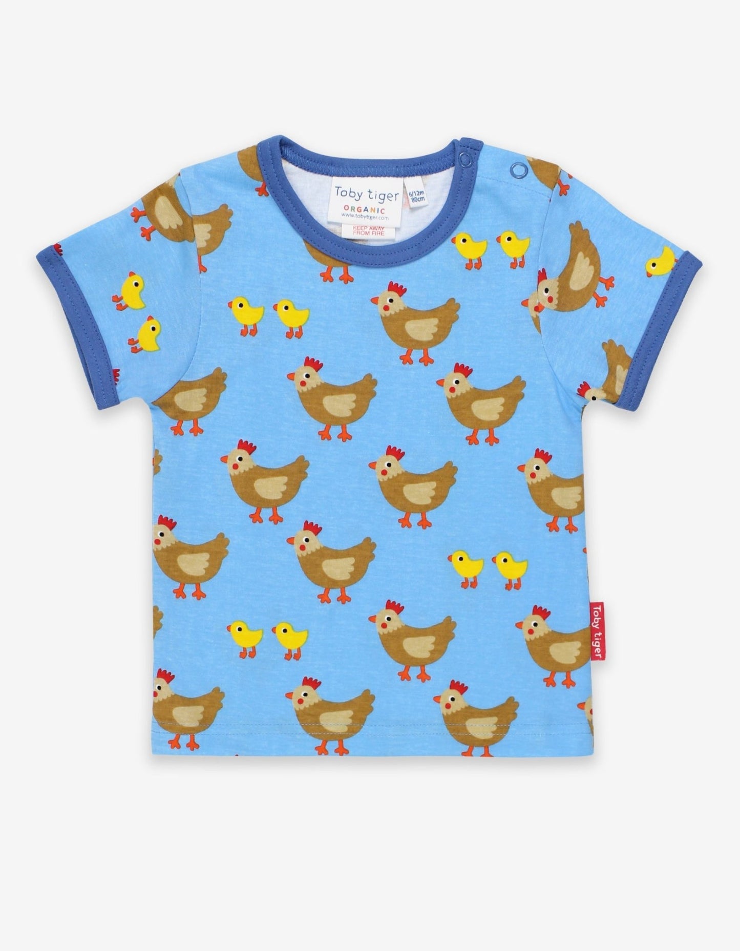 Organic Chicken Print T-Shirt