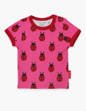 Load image into Gallery viewer, Organic Ladybird Print T-Shirt - Toby Tiger
