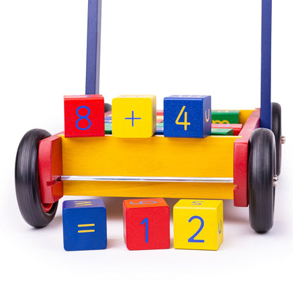 Babywalker With ABC Blocks - Toby Tiger