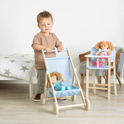 Tidlo Doll's High Chair - Toby Tiger