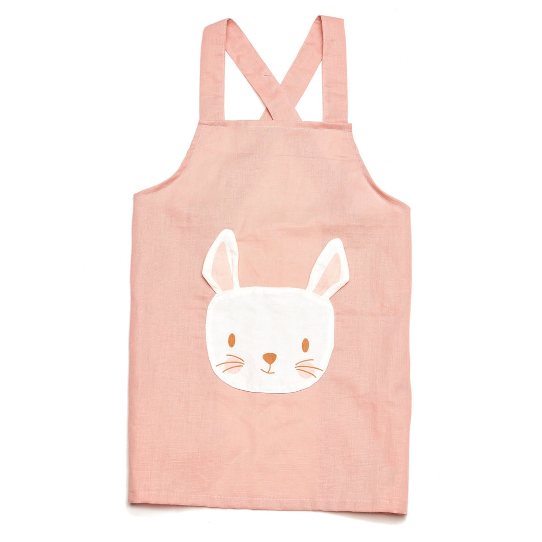 Rabbit Linen Apron - Toby Tiger